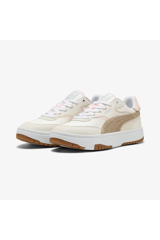 Puma Cali Sylva Elevated Kadın Krem Spor Ayakkabı 403615 Krem
