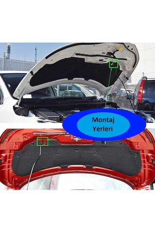 Nissan Qashqai J11 Renault Kadjar 2013-2022 Kaput Dayama Klipsi 65773cy00b 0