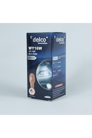 Delco U.s.a Wy16w Dipsiz T15 Naturel Amber 12 Volt 10 Adet
