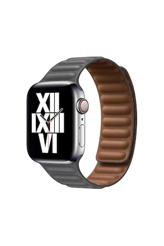 Apple Uyumlu Watch 42mm Krd-34 Deri Kordon-pembe