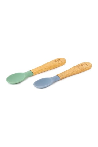 Citron 2'li Organik Bambu Kaşık Seti - Green/blue 1073674