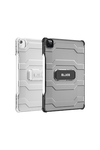 Blueo Apple Uyumlu iPad Pro10.2/10.5 Resistance Standlı Beyaz Tablet Kılıfı
