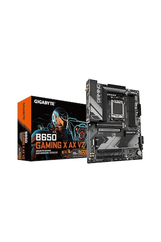 Gıgabyte B650 Gamıng X AX V2 AMD B650 8000 MHz (OC) DDR5 Soket AM5 ATX Anakart