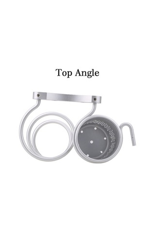 Fortunelane Duvar Tipi Saç Kurutma Tutucu - Alüminyum, Saç Testeresi Tarak İçin Konforlu Saklama Diğer Banyo Aletleri Diğer