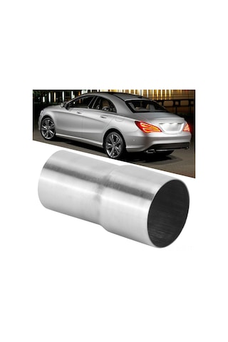 Reedark Ev Araçları Egzoz Borusu Bağlantı Adaptörü, 201 Paslanmaz Çelik, 57-76mm, Evrensel Uyumlu, Korozyon Ve Aşınma Dayanıklı