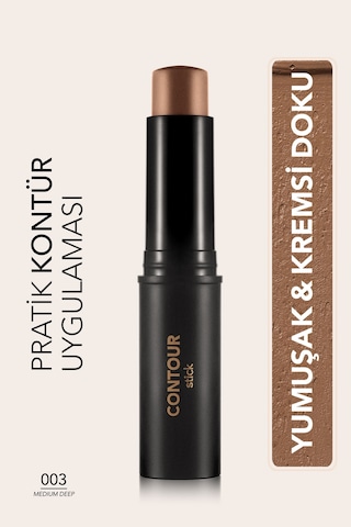 Flormar Contour Stick Asansörlü Kontür Kalemi 003 Medium Deep