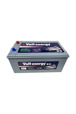 Volt Energy 12 V 200 Amper Deep Cycle Marin Jel Nanocarbon Akü