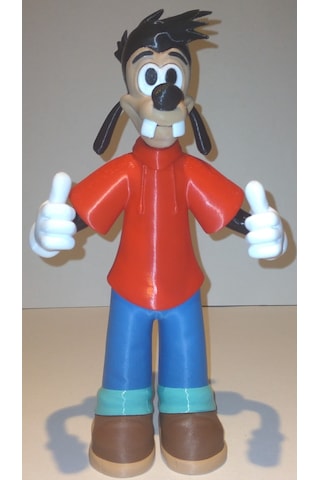 Çizgi Film Tarzı Köpek Figürü 18cm