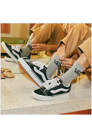 Vans Unisex Ayakkabı Vn0009qc6bt1 Siyah-beyaz Siyah - Beyaz