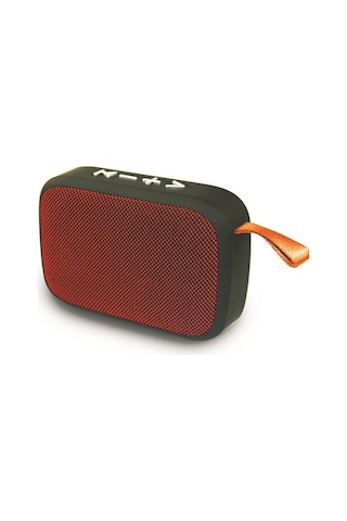 Suofeng Kırmızı Mini Taşınabilir Bluetooth Hoparlör - Dış Mekan Sporları İçin Kablosuz Fm Radyo, Usb Kart Desteği Ve Güçlü Taban Tonu