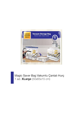 Magic Saver Bag Vakumlu Çantalı Hurç Xlarge