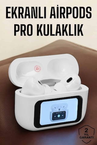 Kablosuz Yeni Nesil Bluetooth Bağlantılı Dokunmatik Ekranlı Kulak İçi Pro Kulak Içi