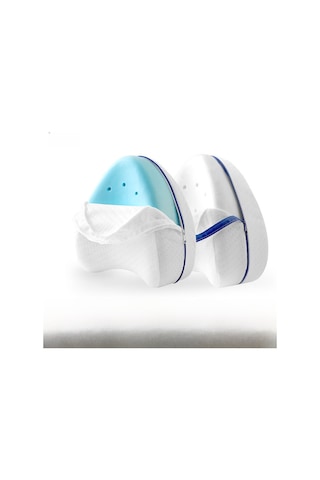 Yaozixa Beyaz Kalp Şekilli Memory Foam Ayak Bileği Yastığı - Yavaş回弹, Uyku Konforu Ve Denge Sağlama, 25x25x15x6 Cm, Hafif Ve Dayanıklı Beyaz