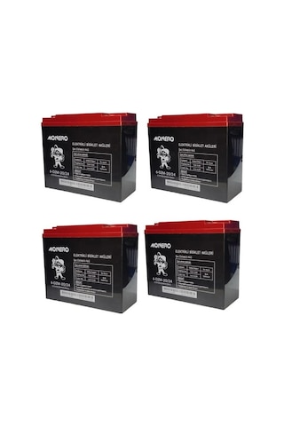 12v-20/24 Amper Dik E-bıke Akü 4'lü Paket 12v-20/24 Amper Dik E-bıke Akü 4'lü Paket