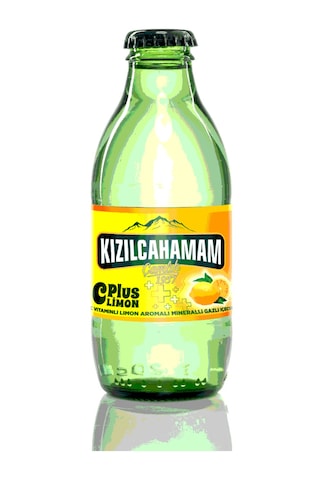 Kızılcahamam Çamlık C Plus Limon Aromalı Maden Suyu 200 Ml X 24 Adet