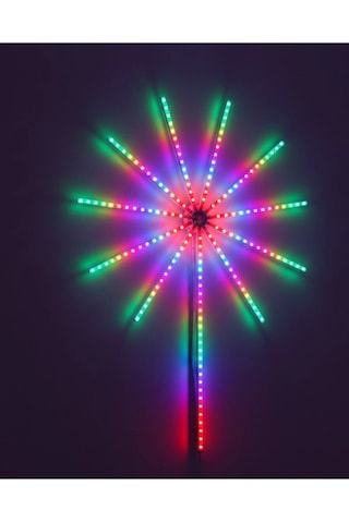 Modüler Rgb Led Duvar Işığı Hav.ai Fiş.ek Efektli Uzaktan Kumandalı Çok Renkli