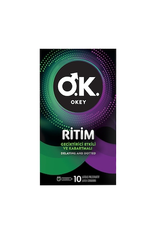 Okey Ritim Prezervatif 50'li
