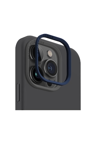 Apple Uyumlu iPhone 15 Pro Uyumlu Kılıf Lino Hue Serisi Magsafe Özellik Magclick Hibrit Silikon Silicore Grey