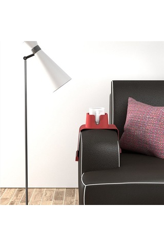 Kanepe İçin Bardaklık En İyi İçecek Tutucu Kırmızı