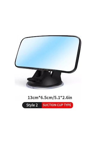 Seametal Araba İç Ayna Bebek Aynaları Pano Vantuz Ön Cam Güneşlik Plaka Klipleri Yardımcı Dikiz Aynası Gözlemleyin Suction Cup Square