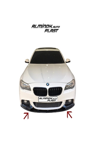 Bmw F10 2010 - 2017 Tampon Ön Ek Flaplı 3 Parça