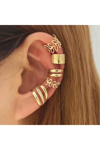 Kangvka Altın Küpe Seti, Kulağa Uyumlu Ve Alerjeni Yok, Moda Ve Kaliteli Tasarım, Her Stil İçin Uygun, Kullandığında Öne Çık Diğer