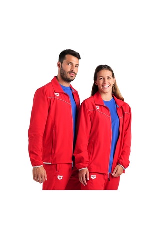 Arena Team Panel Erkek Kırmızı Günlük Stil Ceket 004909400 Kırmızı