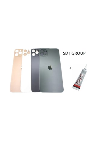 En-cag Apple Uyumlu iPhone 11 Pro Max Uyumlu Arka Batarya Pil Kapağı G Bss Çok Renkli