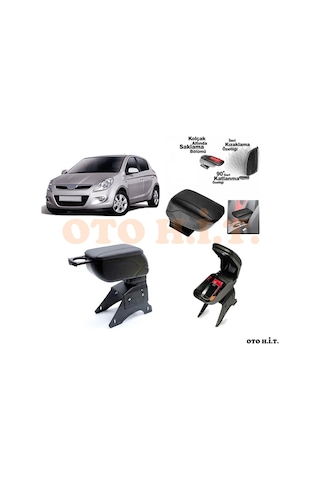 Hyundai İ20 08-12 Uyumlu Kol Dayama Ve Kolçak Sürgülü
