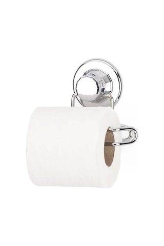 Hem Vantuzlu Hem Vidalı Banyo Aksesuarı 3 Lü Set Kare Havluluk + Tuvalet Kağıtlığı + Kağıt Havlu Askısı Gri