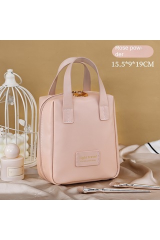 Büyük Kapasiteli Seyahat Makyaj Çantası, Su Geçirmez, Taşınabilir 4