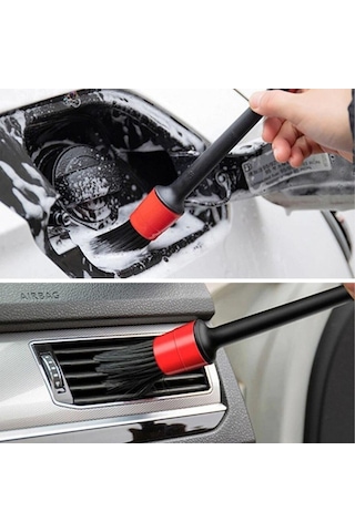 Buffer 5+1 Detaylı İç ve Dış Oto Temizlik Fırça Seti