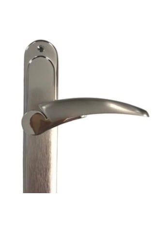 Doğanlar Pelikan Saten Nikel Wc Aynalı Kapı Kolu