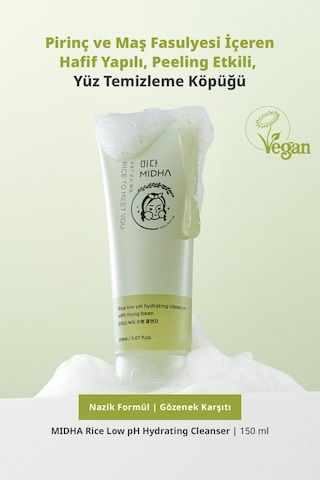 Midha Rice Low Ph Hydrating Cleanser 150 ML