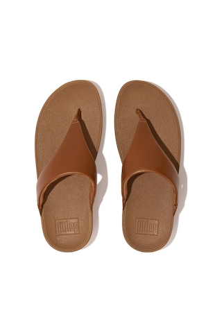 Roncato 592 Light Tan Terlik Kadın Diğer I88-001 / 323 / 592 Fitflop Lulu Leather Toe-post Kızıl Kahve