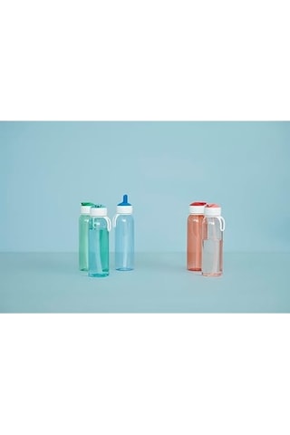 Mepal Pipetli Içecek Şişesi Campus Flip-up 500 Ml Mavi Çocukl Çok Renkli