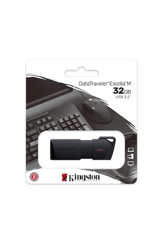 Kingston DataTraveler Exodia M DTXM/32GB 32 GB USB 3.2 Flash Bellek