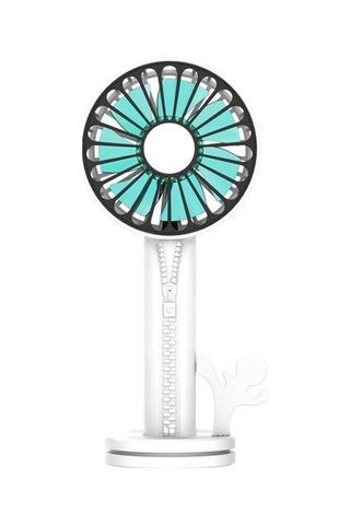 Zhkj Shop Usb Mini Handhd Fan Taşınabilir Stand Tabanlı Fildişi Beyaz 3979 Beyaz