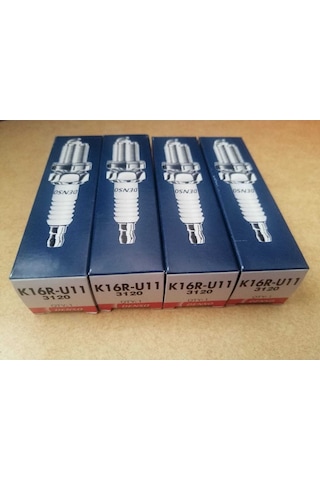Denso Buji K16ru11 3120 Corolla Avensis Yaris Corona Uyumlu 4 Adet
