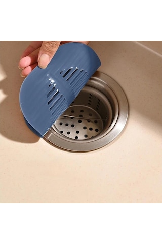 3b Trend Süzgeçli Lavabo Banyo Gider Koruyucu Esnek Süzgeç Silikon Mat 1 Adet