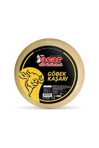 Acar Süt Ürünleri Göbek Kaşar Peyniri 1 KG Acar Süt Ürünleri Göbek Kaşar Peyniri 1 KG
