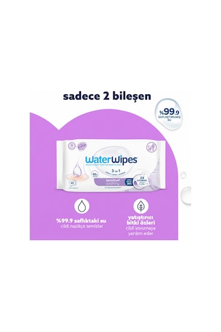 Waterwipes Sensitive+ Yatıştırıcı Islak Mendil 12x60 Adet 720 Yaprak