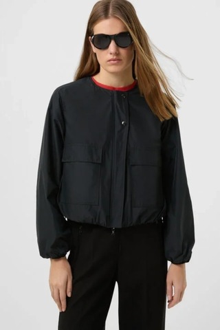 Bogner Yuma Çift Taraflı Blouson Teknik - Jersey Kadın Ceket Siyah