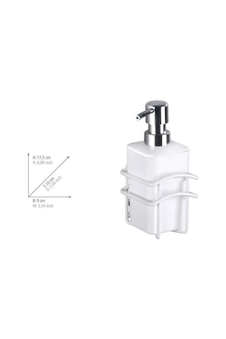 Wenko Classic Plus Sıvı Sabunluk, Yüksek Kaliteli Pas Korumalı Sıvı Sabunluk,
