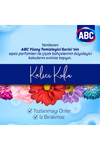 ABC Yüzey Temizleyici Bahar Tutkusu 4 x 2500 ML