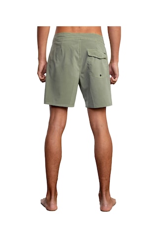 Rvca Rvca Va Pigment Trunk Erkek Yeşil Astarsız Boardshort 26114 Haki