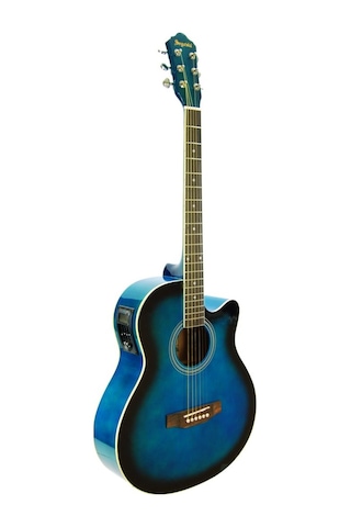 Elektro Akustik Gitar Mavi Sga40Eq4Bls