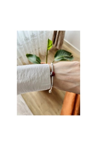 Çilek 925 Ayar Gümüş Charm