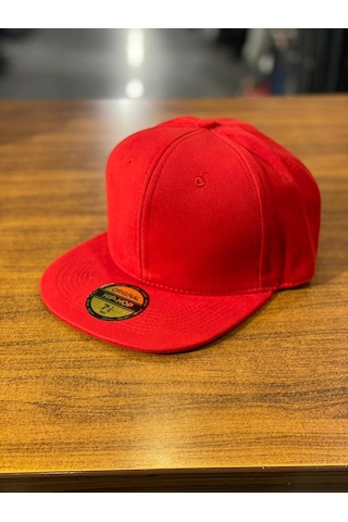 Hiphop Snapback Rapper Basket Kırmızı Kanvas Cap Şapka