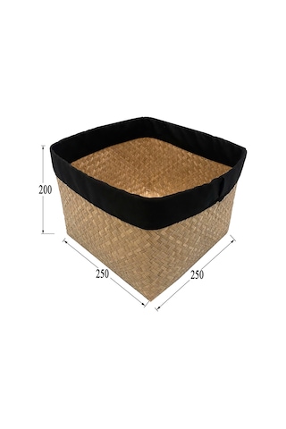 Koçtaş Doğal Hasır Seagrass Kutu 25 x 25 x 20 Bej